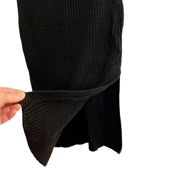 Aritzia Wilfred Durandal Sweater Vest Tunic 100% Merino Wool Small Chunk… - Picture 3 of 9